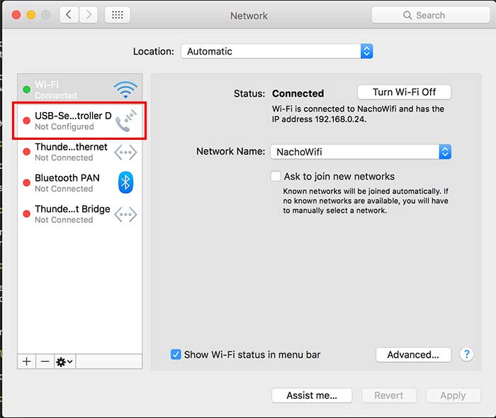 customize screen mac os x serial console for cisco
